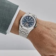 Audemars Piguet Royal Oak Flying Tourbillon 26730TI.OO.1320TI.02 Titanium Blue 2