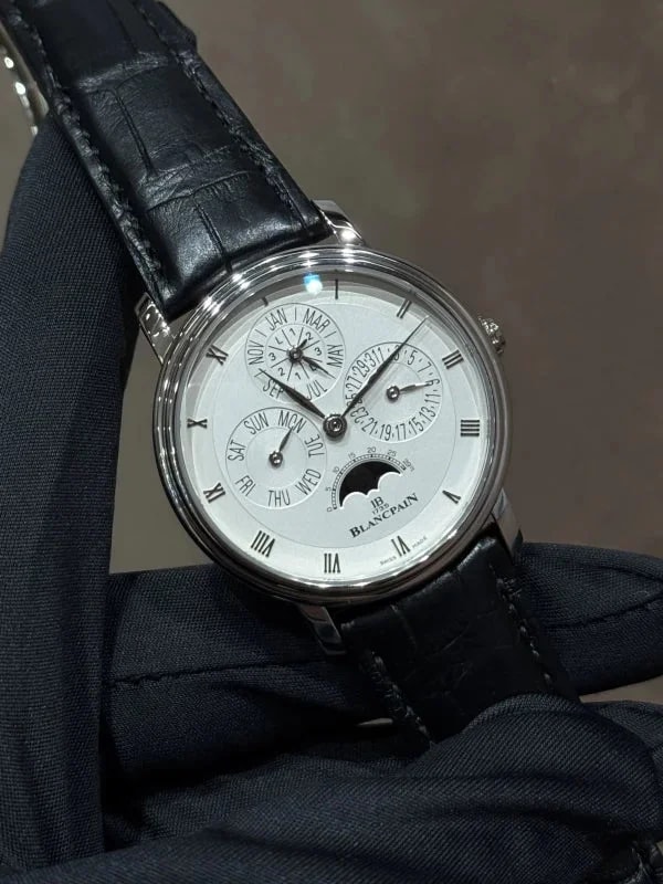 Blancpain Villeret Perpetual Calendar 18K White Gold 4