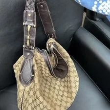Gucci GG Marmont Zipper Wave Totes Hobo 211986 2