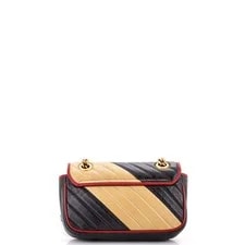Gucci GG Marmont Flap Diagonal Quilted Mini 3