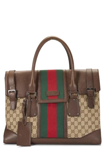 Gucci — Original Satchel Briefcase — Handbag — resale