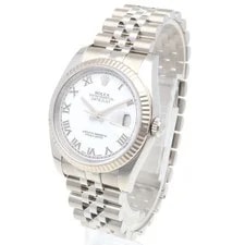 Rolex Datejust Watches 116234 Stainless Steel K18 White Gold G-number 3