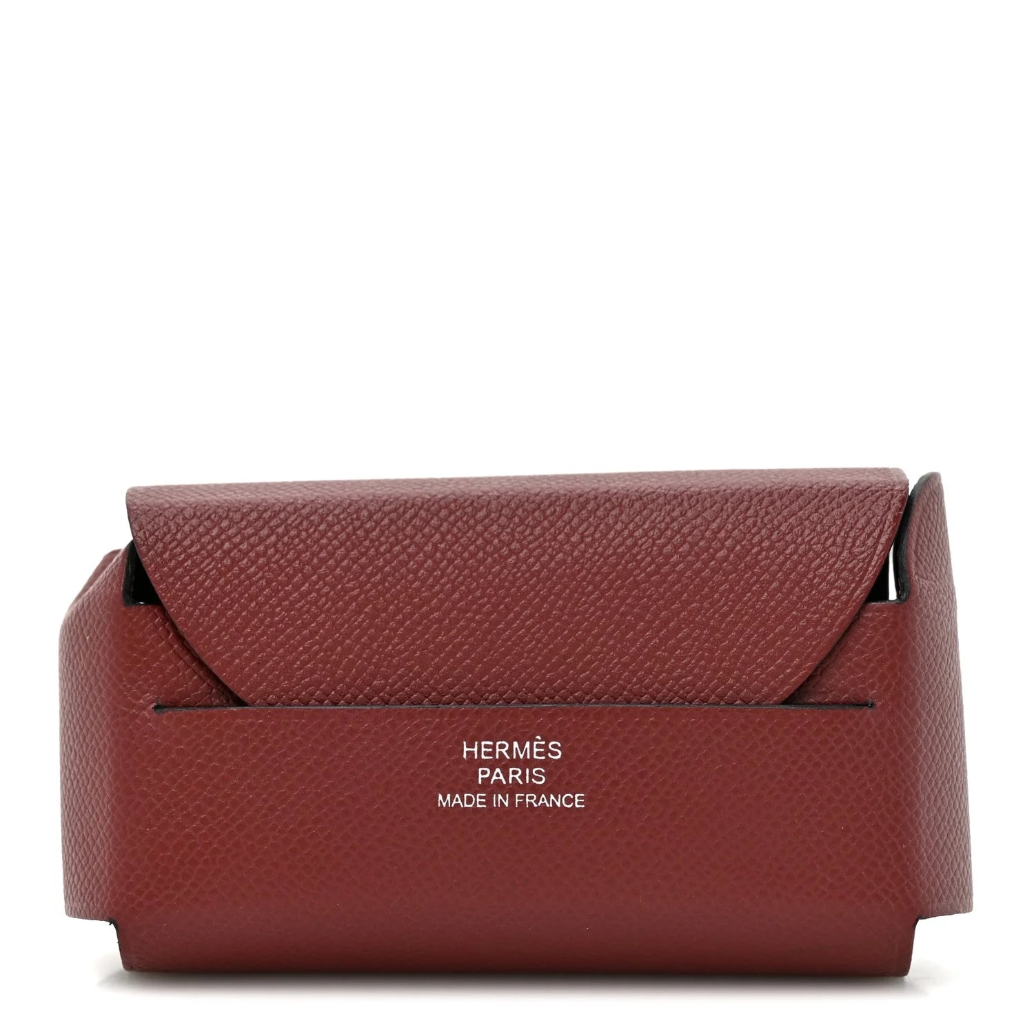 Hermès — Grained Madame Lipstick Case With Mirror H — Accessory — resale
