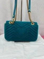 Gucci GG Marmont Flap Matelasse Auth 2