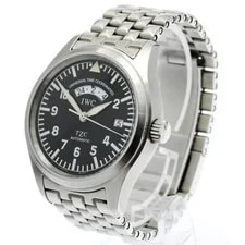 IWC Pilot's Freegee UTC IW325102 39mm SS Black #C4347 2