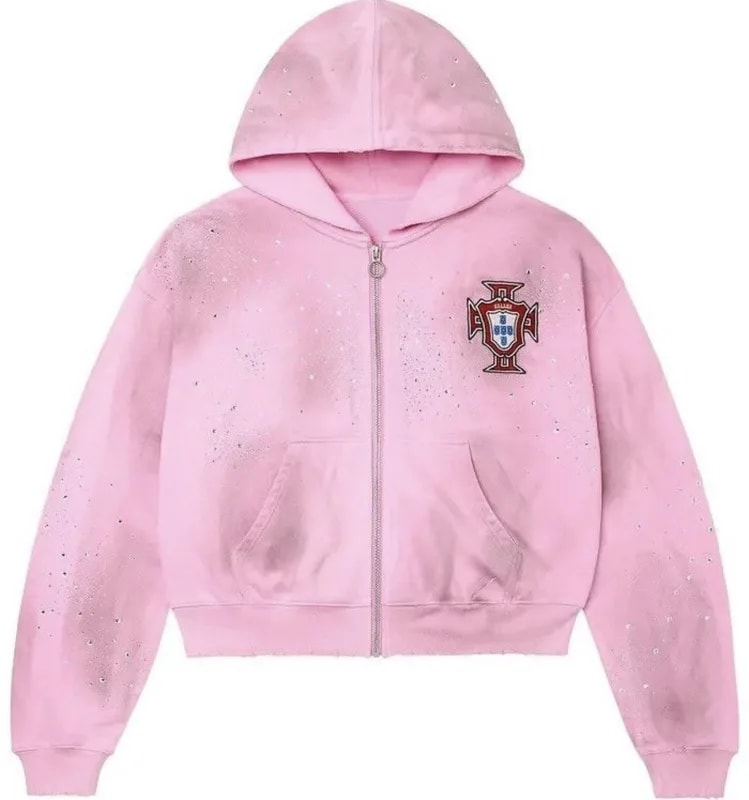Vale Valley Dreams Pink Cluster Venus Love Zip Up Hoodie 4
