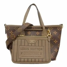 Louis Vuitton — Louis Vuitton Neverfull Inside Out Dark Fango 2 Way — Handbag — resale