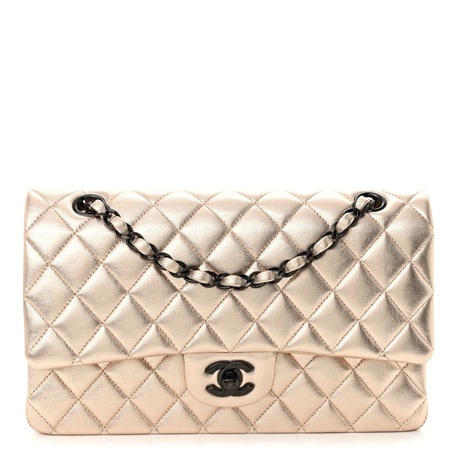 Chanel — Quilted Medium Single Flap — Handbag — resale