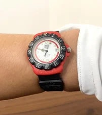 ▶️ TAG Heuer Formula 1 385.513/1 Red White 35mm Quartz 4