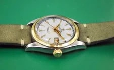 1953 Rolex "Ovettone " Big BubbleBack 6105 Oyster Perpetual Datejust 3
