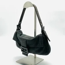 Excellent Fendi Cotton Mamma Baguette 4