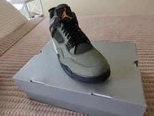 Jordan — Jordan Undefeated X Air 4 Retro 2025 Deep IB1519-200 — Sneaker — resale