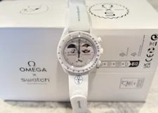 Omega X Swatch MoonSwatch “Moonphase Snoopy” – White Edition 4