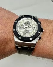 Audemars Piguet Royal Oak Offshore Chronograph Rubberclad Full Set 1 Owner 3