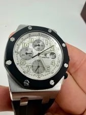 Audemars Piguet Royal Oak Offshore Chronograph Rubberclad Full Set 1 Owner 4