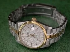 Tudor — Tudor White Linen Dial Prince Date 74033 Automatic 34mm — Watch — resale