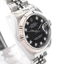 Rolex Datejust 69174G Watches / Black Mechanical Automatic 4