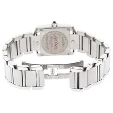 Cartier Tank Française SM W51008Q3 20mm SS Beige #C6119 3
