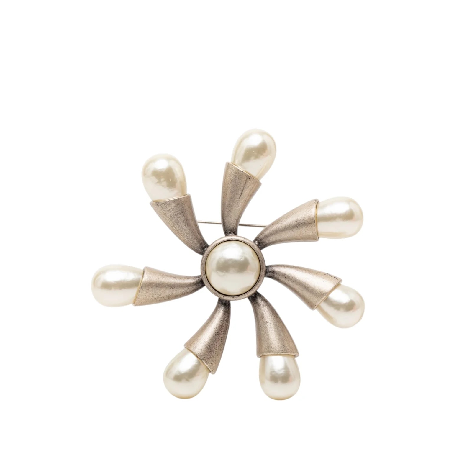 Chanel — Faux Flower Brooch — Jewelry — resale