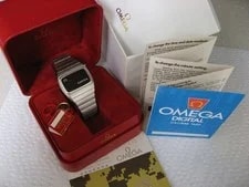 Omega — Omega LED Digital S/S ORG Box&papers IN Excl Cond FOR This AGE Like SEE ! — Watch — resale