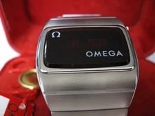 Omega LED Digital S/S ORG Box&papers IN Excl Cond FOR This AGE Like SEE ! 3