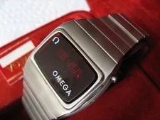 Omega LED Digital S/S ORG Box&papers IN Excl Cond FOR This AGE Like SEE ! 4