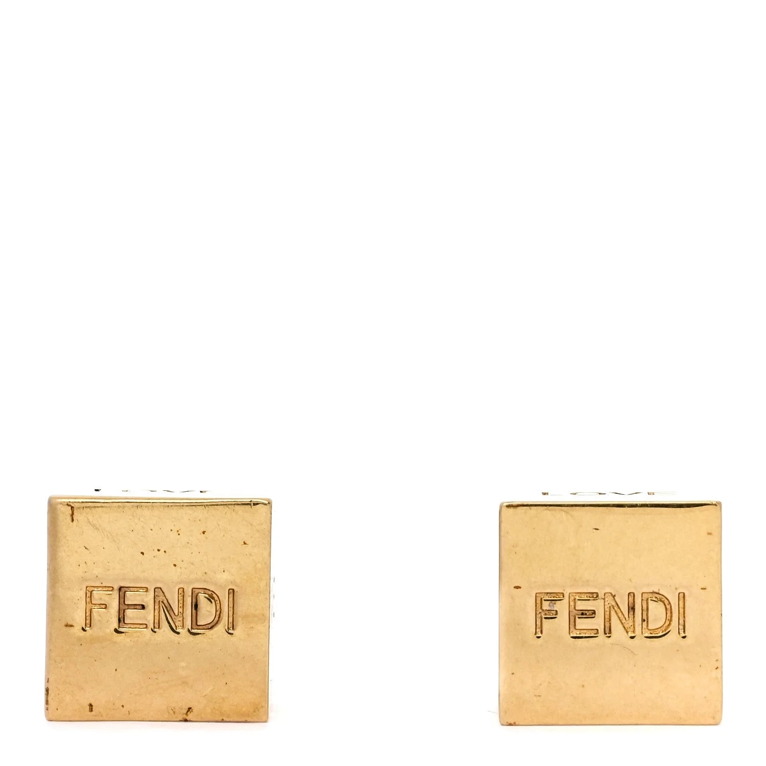 Fendi — Metal Cube — Jewelry — resale