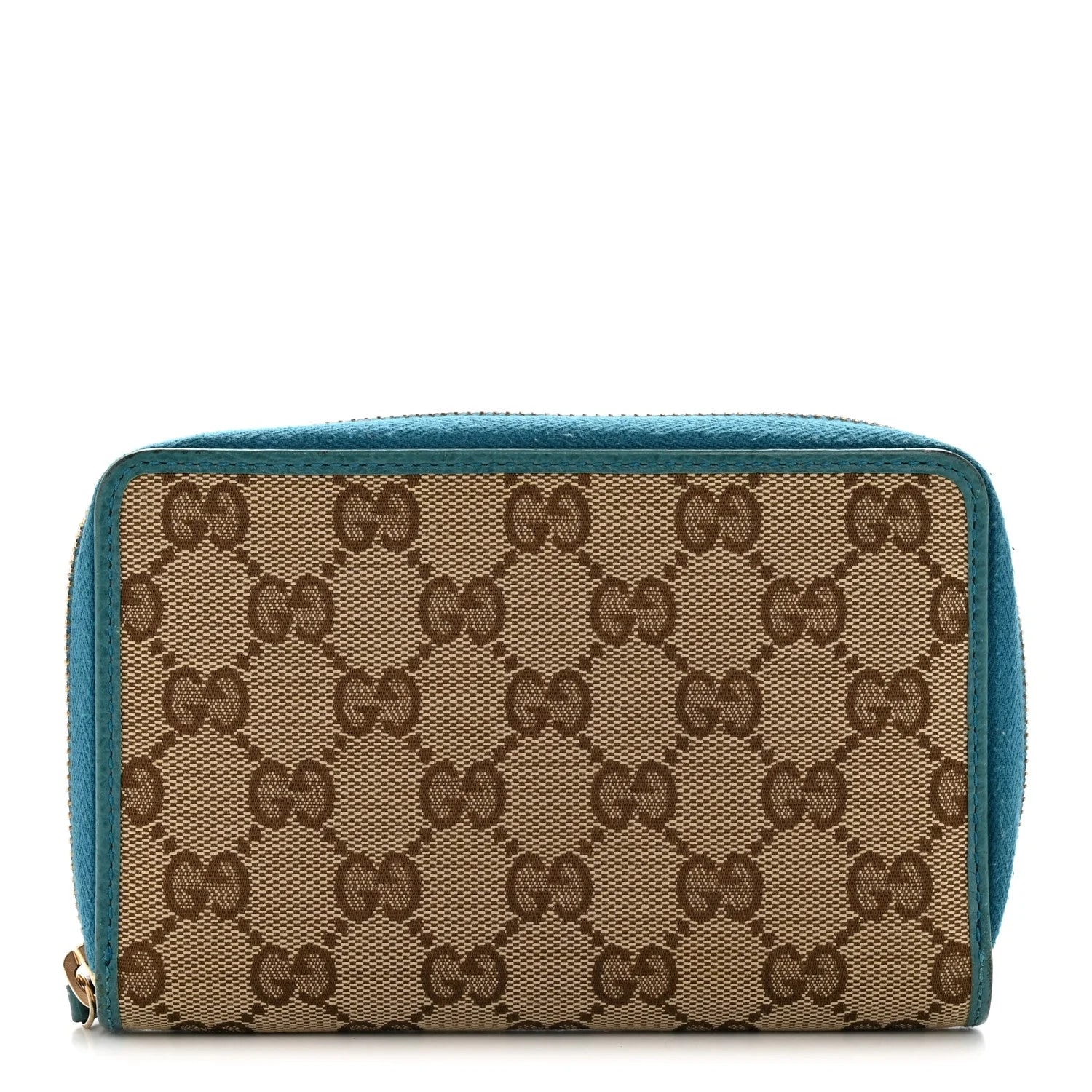 Gucci — Dollar Zip Around Compact Wallet Deep — Accessory — resale