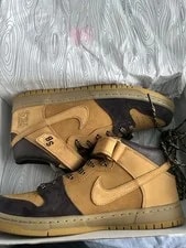 Nike SB Dunk Mid Lewis Marnell Cappuccino Wheat Sz 9.5 AJ1445 200 2