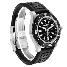 Breitling Aeromarine Superocean Black Dial Rubber Strap Y17393 3