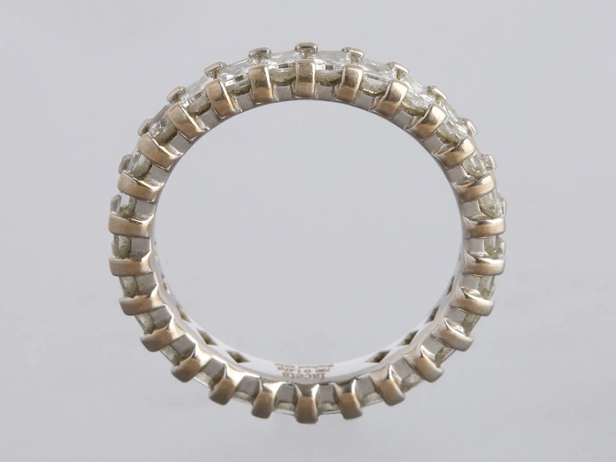 18K White Gold 1.47-Carat Eternity Band 3