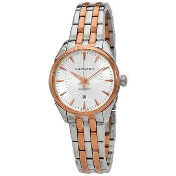 Hamilton — Jazzmaster Automatic Silver Dial Two Tone Watch H42225151 — Watch — resale