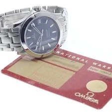 Omega — Omega Seamaster 120 2501.81 36mm SS Navy #C8407 — Watch — resale
