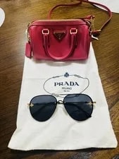 Prada Galleria Mini Dark Bowler Two Way 2