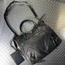 Balenciaga Moto Velo City in Dark 2