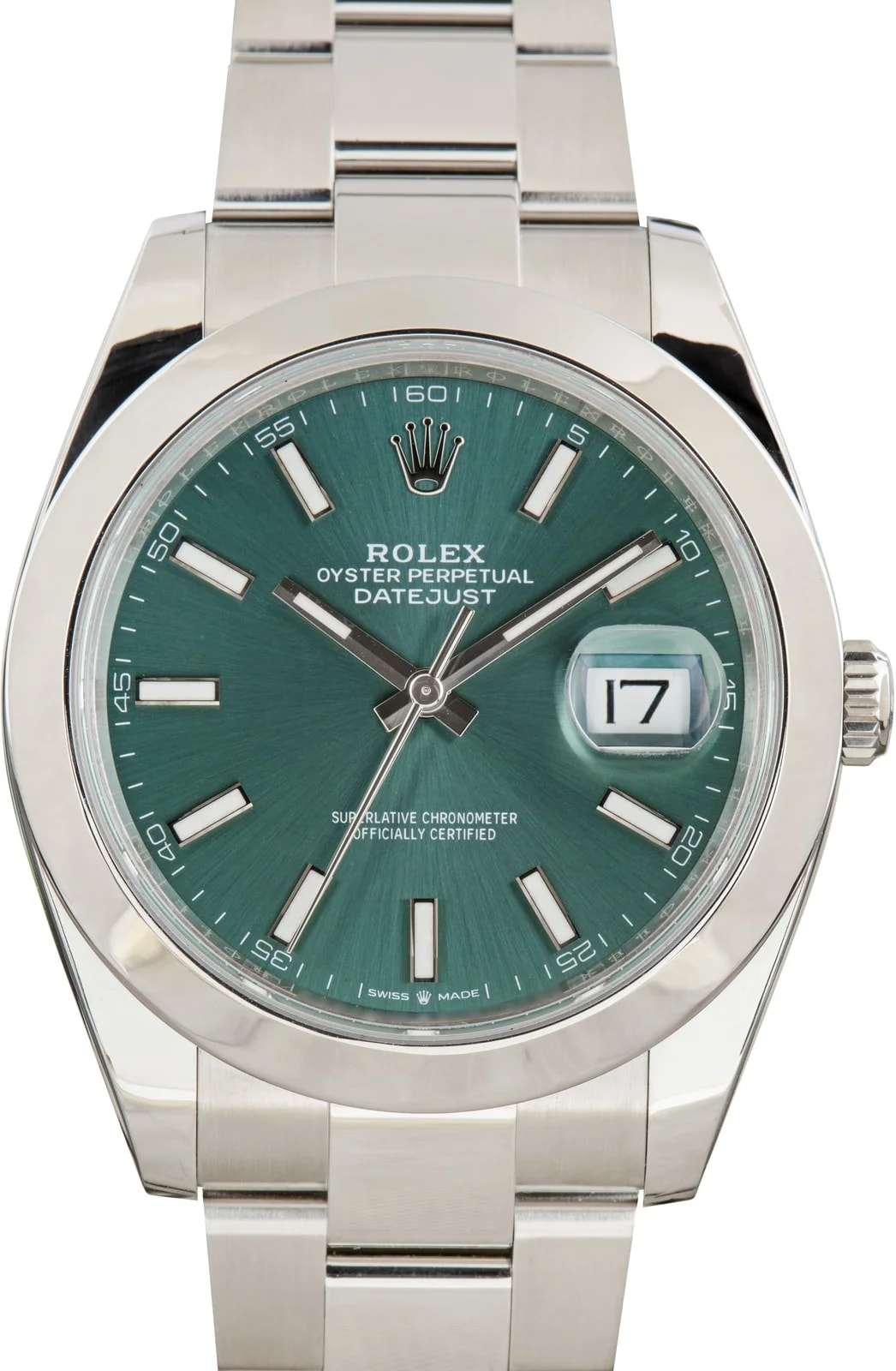 Rolex — Rolex Datejust 41 Ref 126334 Green Dial — Watch — resale