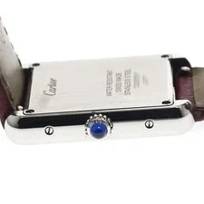 Cartier Tank Solo SM WSTA0030 Silver Dial Quartz Watch_956822 4