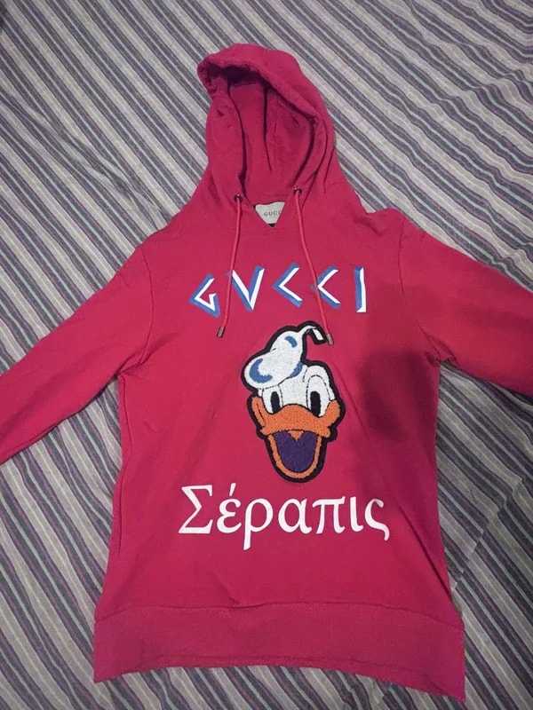 Gucci — Gucci Donald Duck Hoodie — streetwear — resale