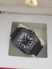 Cartier Santos 100 WSSA0006 Black - 2017 Box & Papers 4