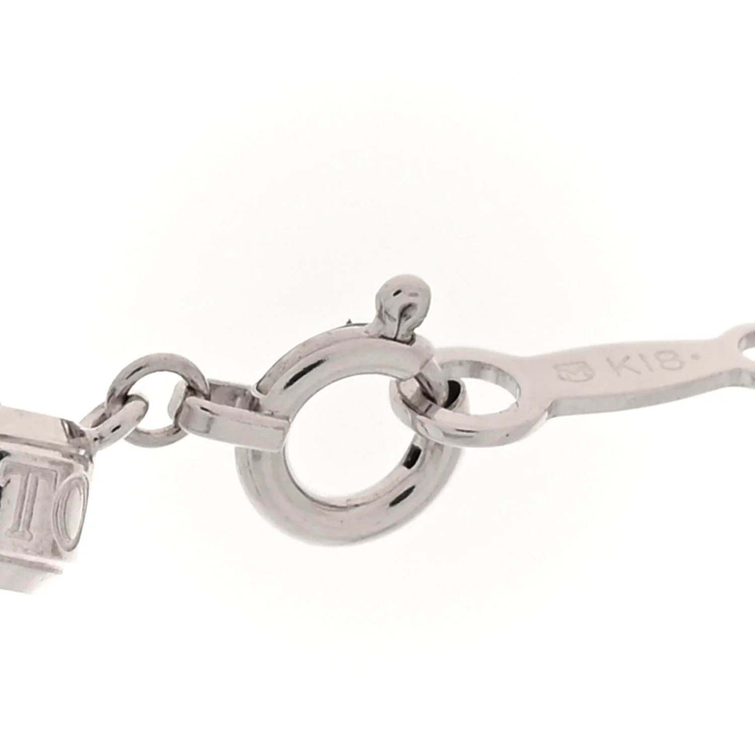 18K White Gold Akoya Cultured 5.5-7.5m Pearls in Motion 4