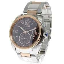Cartier — Cartier Calibre DE CRW7100050 43mm SS Black #C2614 — Watch — resale