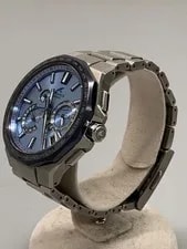 Casio 20th Anniversary Solar Analog Stainless BLU SLV SS OCW T6000 From JA 2