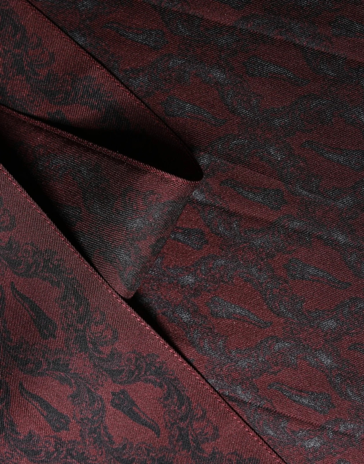 Dolce & Gabbana Geometric Fringed Foulard 140cm X 15cm Scarf 3