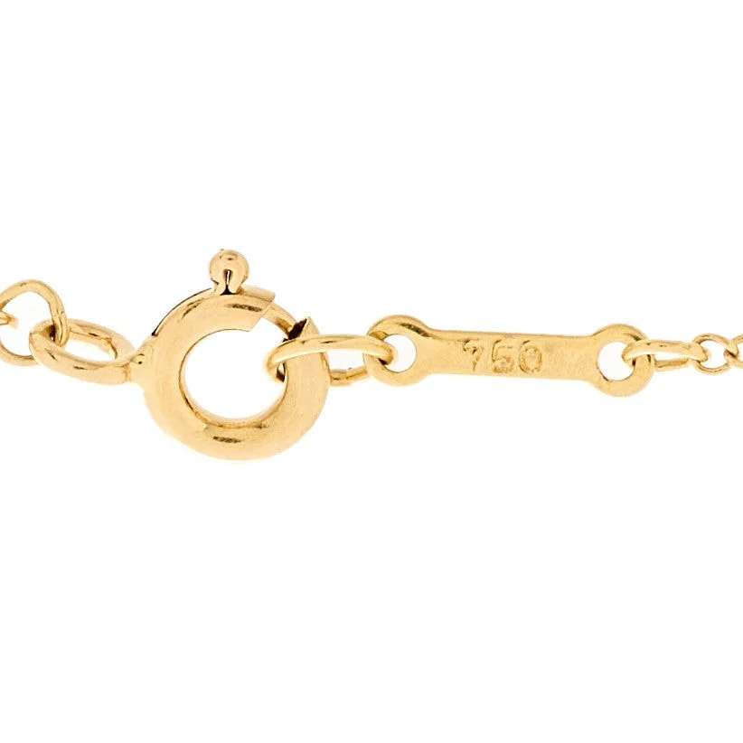 18K Yellow Gold .30ctw Elsa Peretti Diamonds By the Yard Station 4