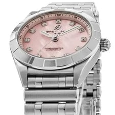 New Breitling Chronomat 28 Pink Mother of Pearl A72310101K1A1 2