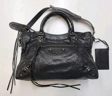 Balenciaga Classic City Medium 115748 [LegitGrails Auth] Long Tassels 3
