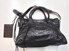 Balenciaga Classic City Medium 115748 [LegitGrails Auth] Long Tassels 4
