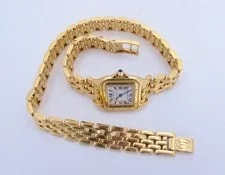 Original 18K Cartier Panthere Wrap Around Small Model With Box/Card 4