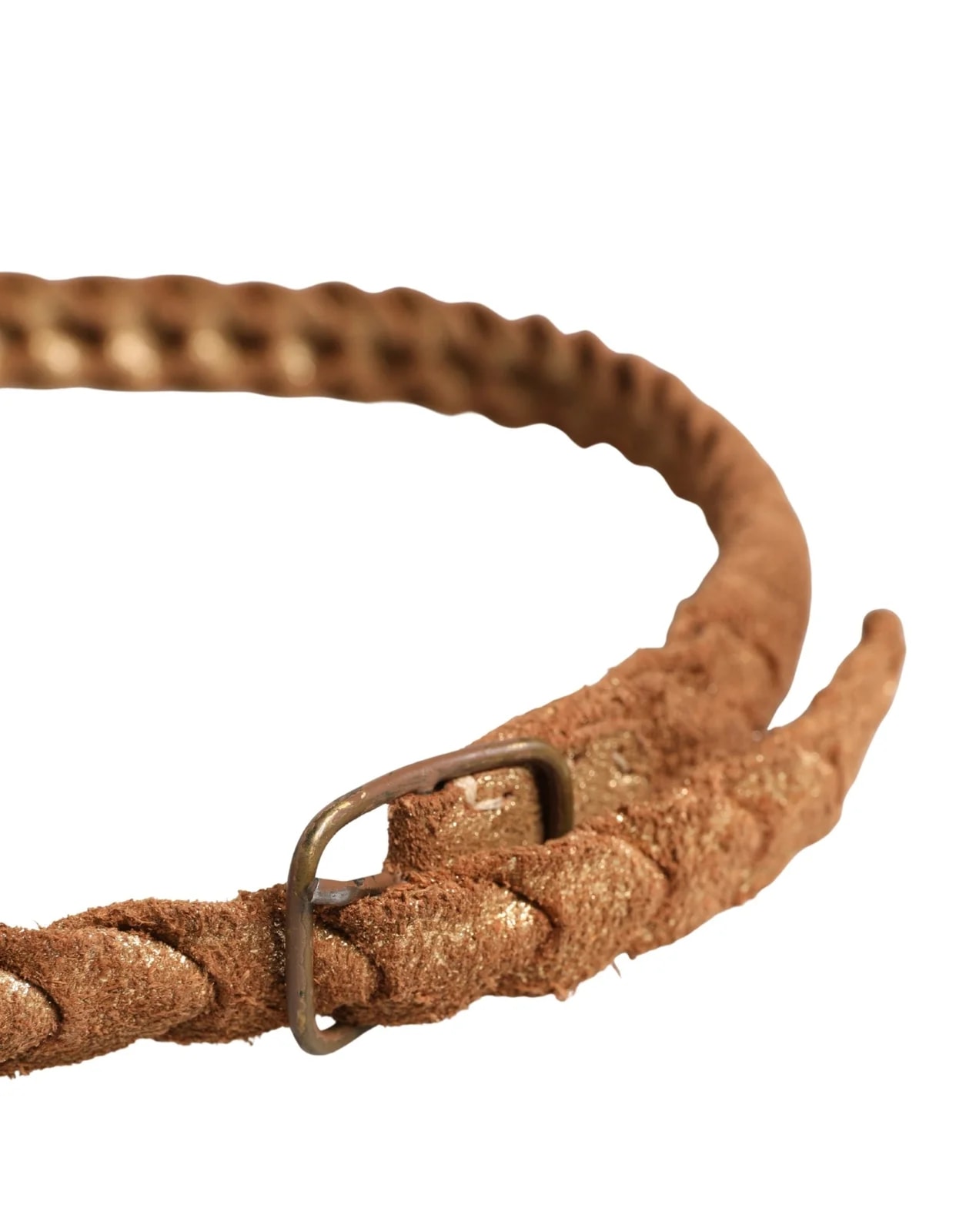 Ermanno Scervino Braided Metal Buckle Belt 3