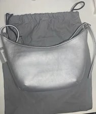Balenciaga Mary-Kate Metallic Zip Sling W/ Original Dust 3